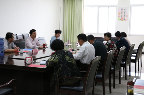 省委高校工委检查组来365足球检查指导校园安全工作